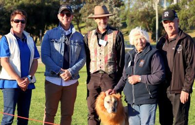 CEO Mark Slater with Local Vets