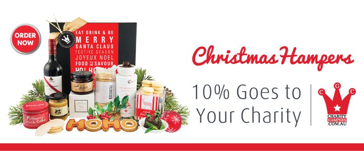Charity Christmas Hamper Banner 10% to Charities